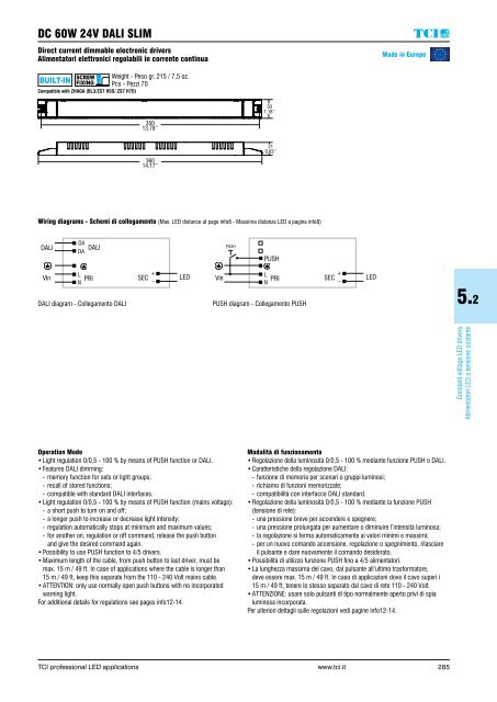 GUIDE TCI LED DRIVERS 2016-17