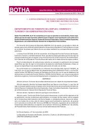 específicas Administración Decretos Administración reposición