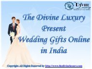 Send Unique Wedding Gifts Online in India | Get Best Wedding Gifts Ideas Online 