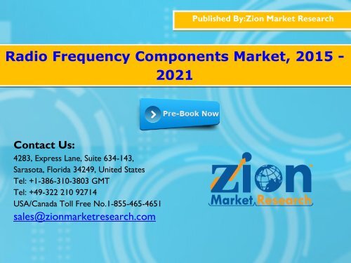 Radio Frequency Components Market