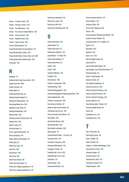 HCM Kinzel Katalog 2017