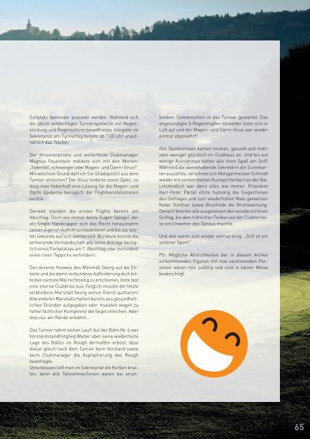 JGP Magazin 2016 Jura Golf Park