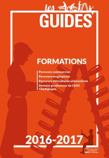 Les Guides du SGV - Formations 2016-2017