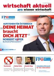 WA Pro Wiener Wirtschaft März/April 2016