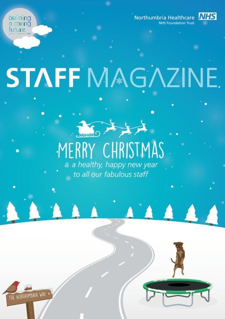 Christmas staff magazine