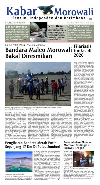Kabar Morowali Edisi 1