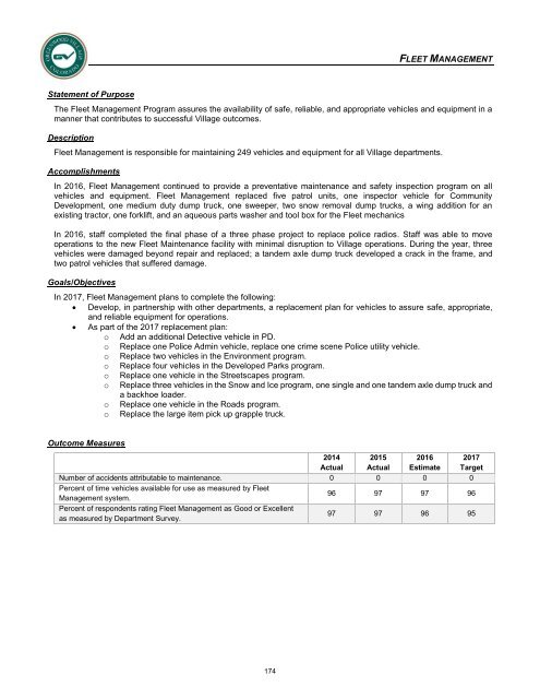 Adopted 2017 Annual Operating & Capital Improvement Budget