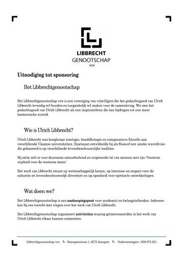 Sponsorbrief