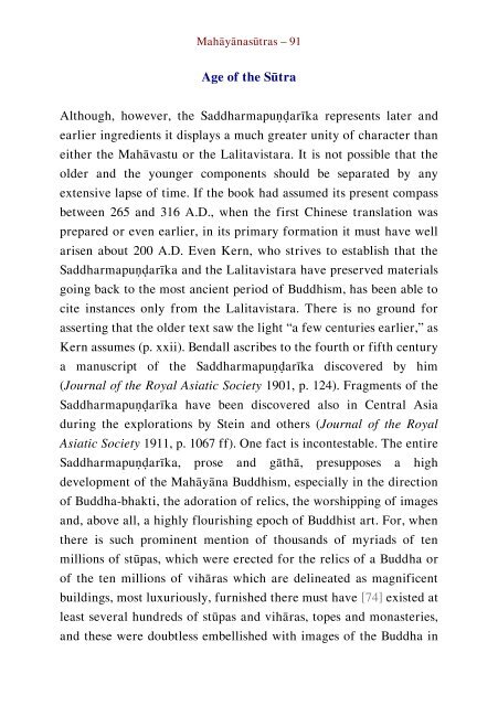 Literary History of Sanskrit Buddhism