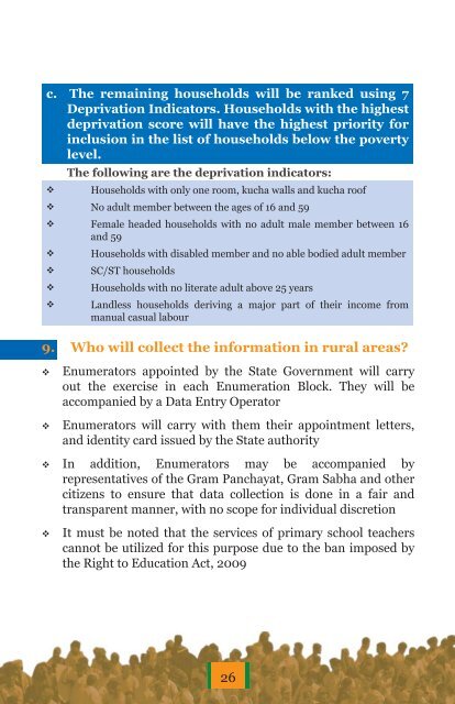 Sensus Booklet Inside option 27-07-2011.indd - Ministry of Rural ...