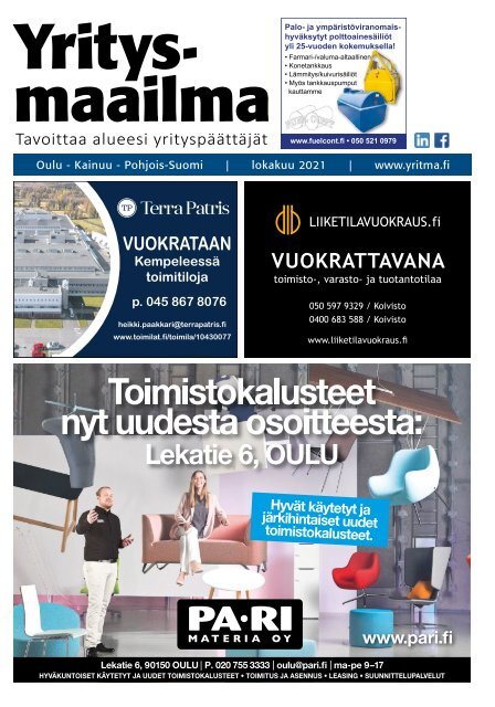Oulun ja Kainuun seudun Yritysmaailma