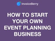 How to Start Your Own Event Planning Business