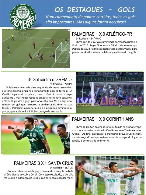 Palmeiras 2016 - A trajetória de um campeão