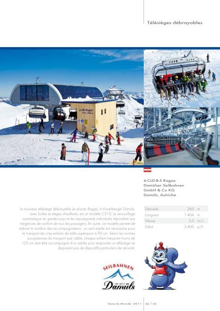 Doppelmayr/Garaventa Brochure annuelle 2011