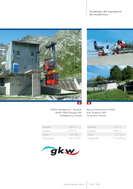 Doppelmayr/Garaventa Brochure annuelle 2012