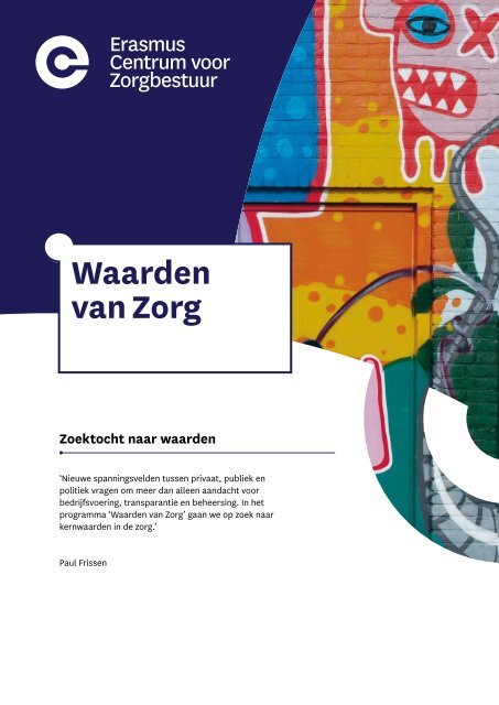 Brochure Waarden van Zorg