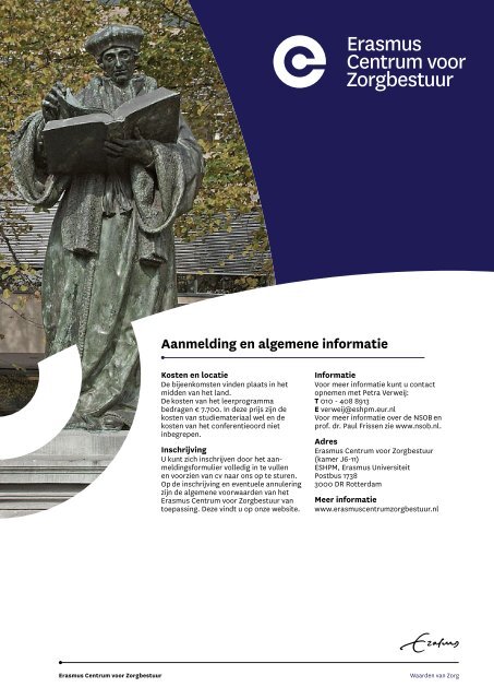 Brochure Waarden van Zorg