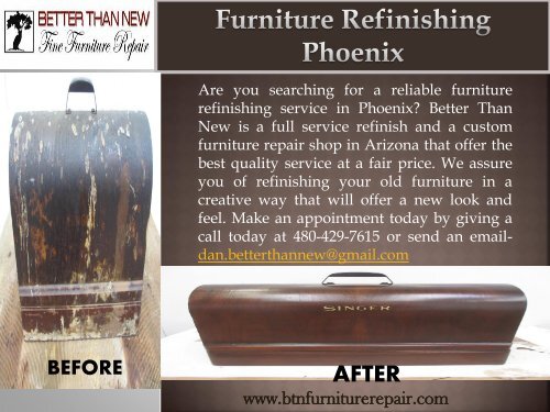 Furniture Restoration Surprise