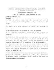  Affidavit of truth: International Commercial Lien 48 pages 07:07:16