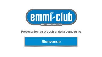 Emmi-Ultrasonic - Présentation Produit & Compagnie Succès 2017