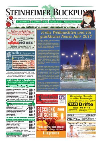 Steinheimer Blickpunkt 538