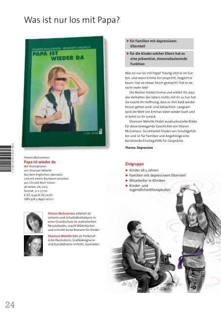 Neuerscheinungen Frühjahr 2017 | Carl-Auer Kids (Buchhandelsvorschau)