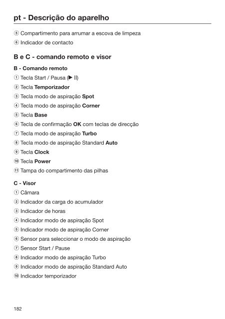 Miele Classic C1 Hardfloor EcoLine - SBAG1 - Istruzioni d'uso