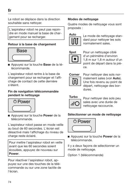 Miele Classic C1 Parquet Special EcoLine - SBAG1 - Istruzioni d'uso