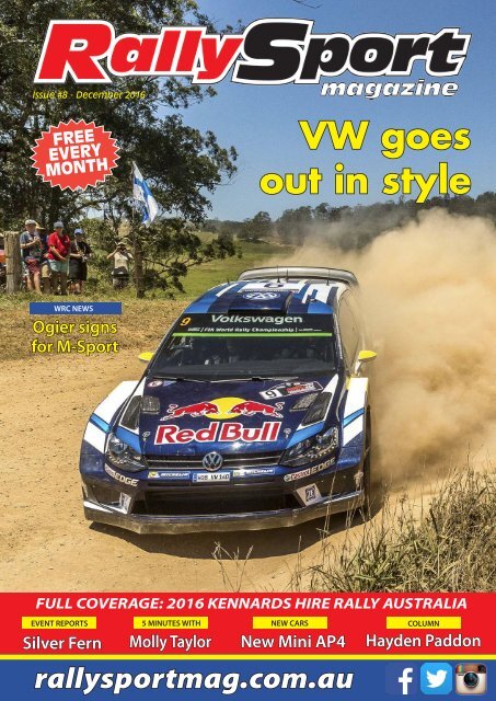 Revista Rally RallySport Magazine December 2016