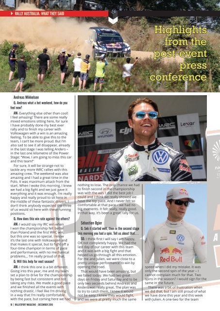 RallySport Magazine December 2016