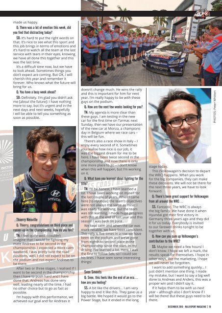 RallySport Magazine December 2016