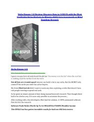 Niche Reaper V3 Review and $30000 Bonus - Niche Reaper V3 80% DISCOUNT