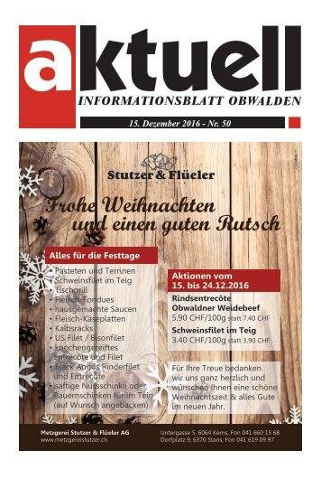 Aktuell Obwalden 50-2016