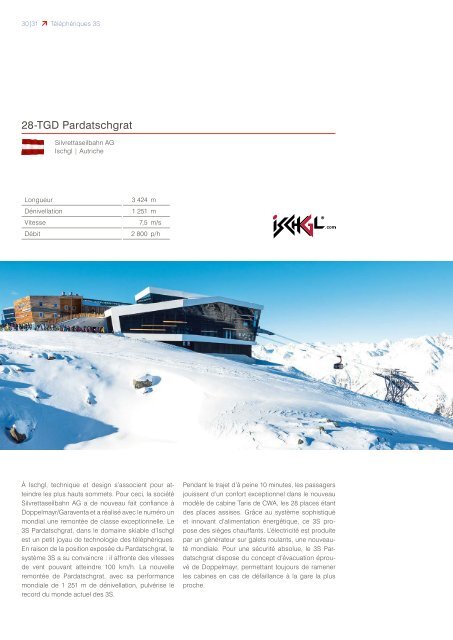 Doppelmayr/Garaventa Brochure annuelle 2015