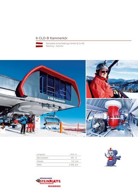 Doppelmayr/Garaventa Brochure annuelle 2015