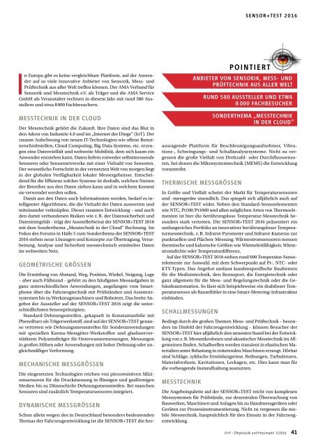 O+P Fluidtechnik 5/2016