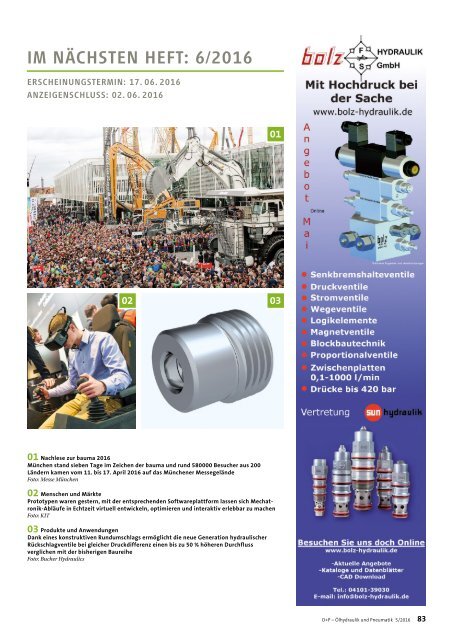 O+P Fluidtechnik 5/2016