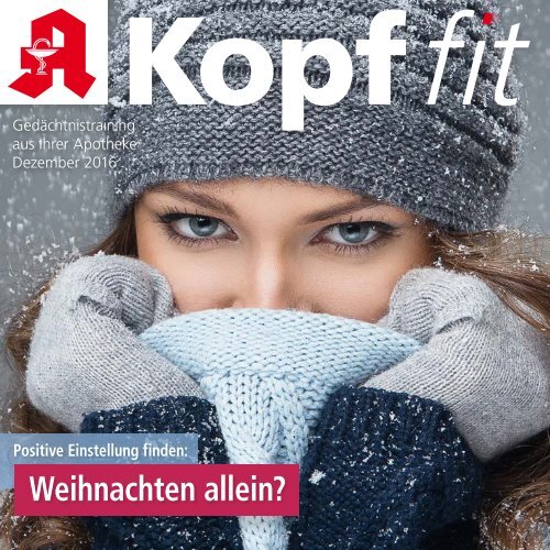 Leseprobe "Kopf-fit" Dezember 2016