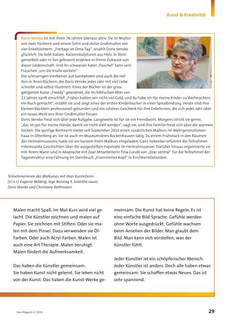 Z - DAS ZOAR-MAGAZIN Ausgabe 4 2016