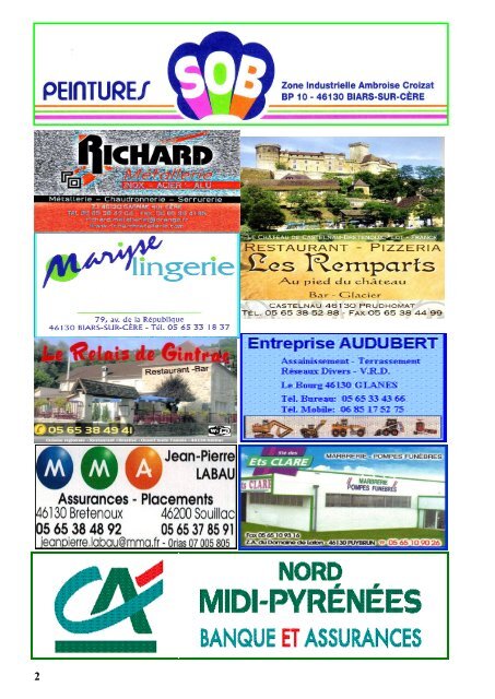 BB N°5                 R.C. BAGNAC    04-12-2016 Format 12 pages