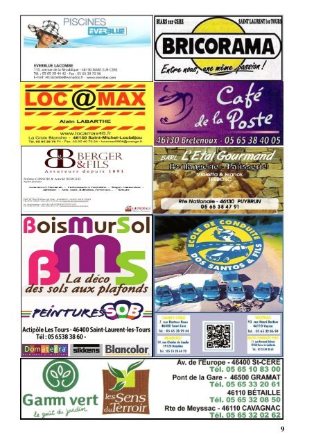 BB N°5                 R.C. BAGNAC    04-12-2016 Format 12 pages