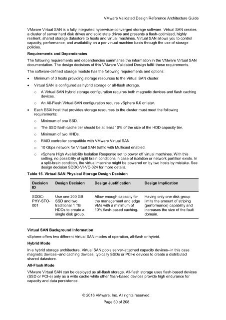 Vmware Design Guide VMware