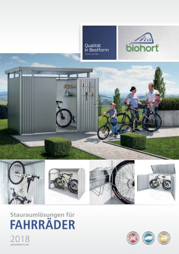 Biohort Fahrrad Stauraumlösungen