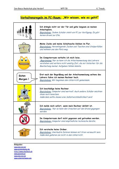 Computerraumregeln (PDF-Dokument) - Realschule plus Herdorf