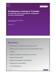 Session C- Business immigration - 2 per page