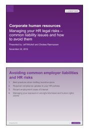 Corporate human resources