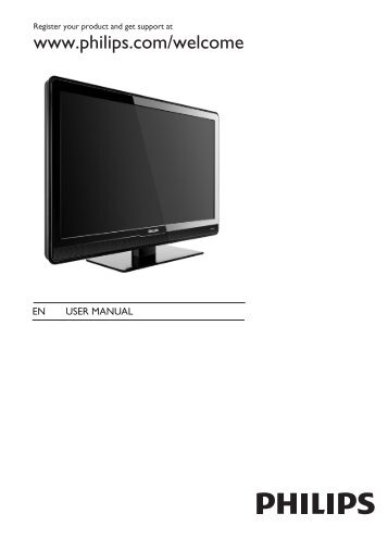 Philips TV LCD - Mode dâemploi - ENG