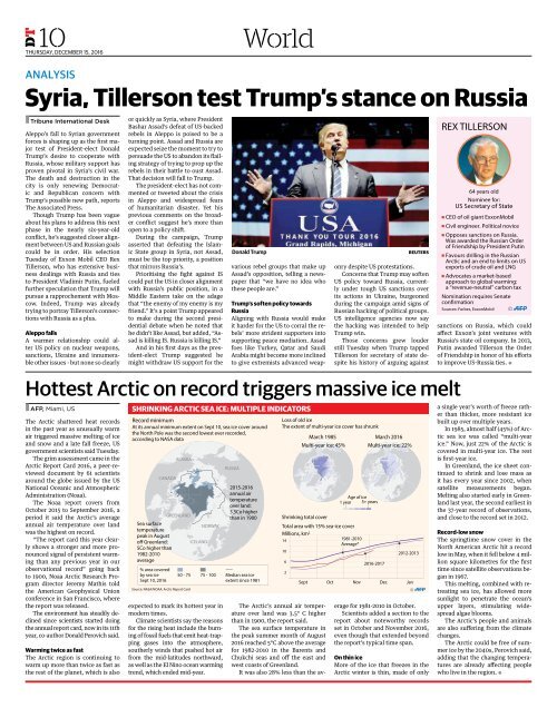 DT e-Paper, Thursday, December 15, 2016