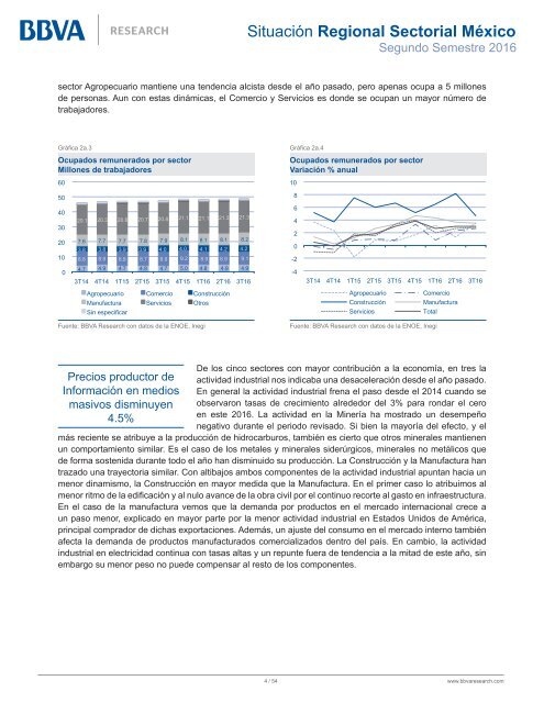 Situación Regional Sectorial México