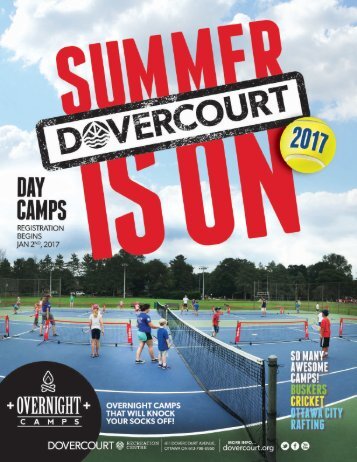 Dovercourt Summer Camps 2017 program guide
